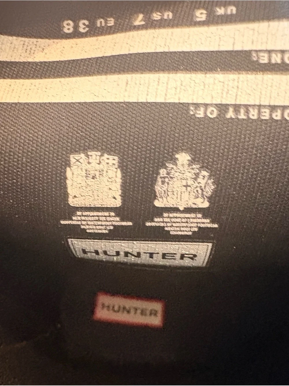 Hunter Gloss Black, Mid-calf, Rain Boots
